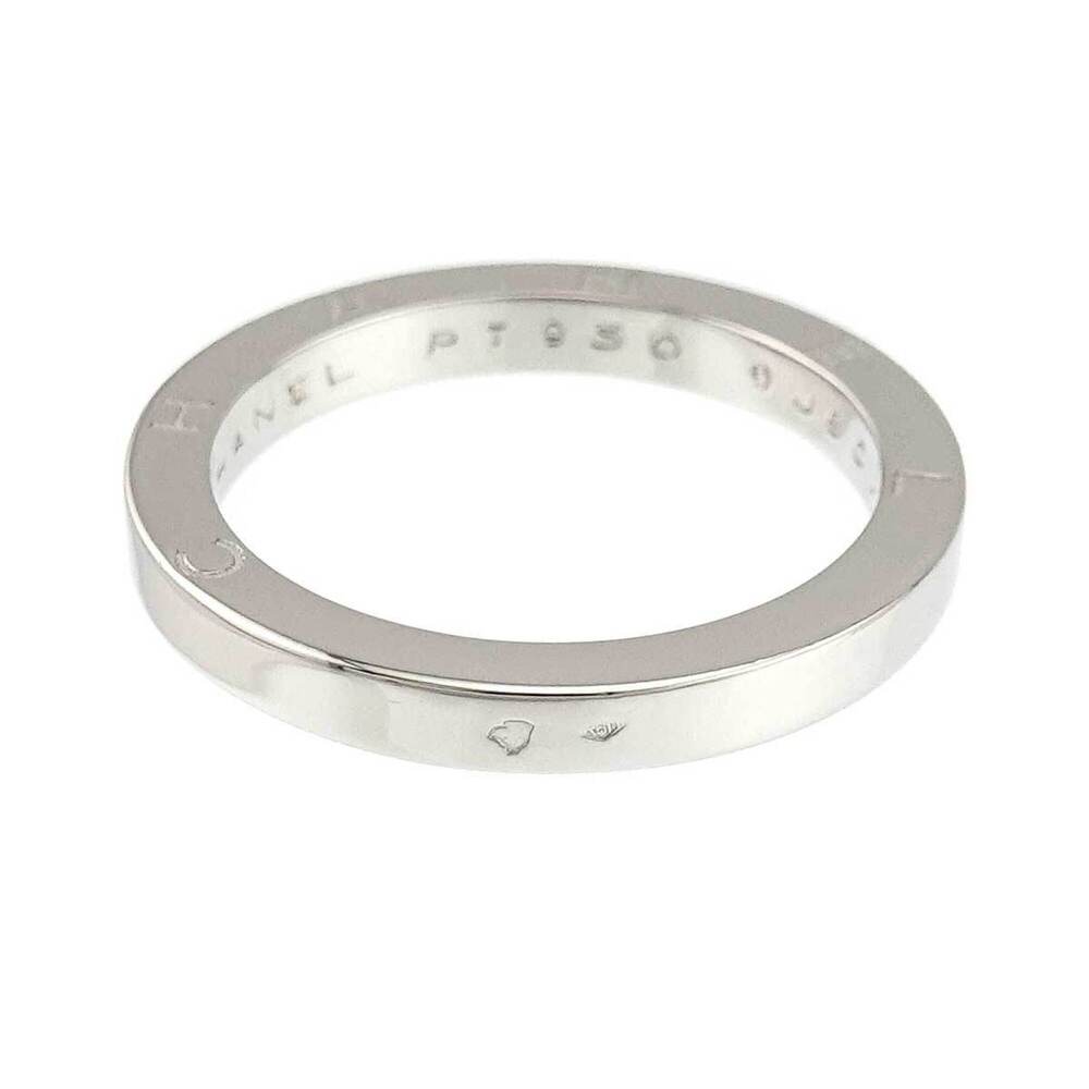 Chanel Signature 2 Ring, Platinum (Pt) - Picture 5 of 8